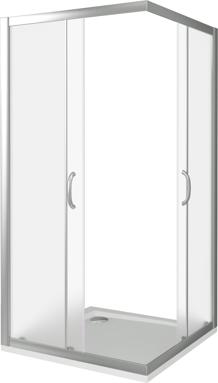 Душевой уголок Good Door Infinity CR-90-G-CH 90x90 ИН00018 - 2