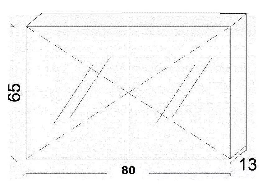 Зеркало-шкаф Vallessi 80 светлое дерево с подсветкой 547-Z - 2