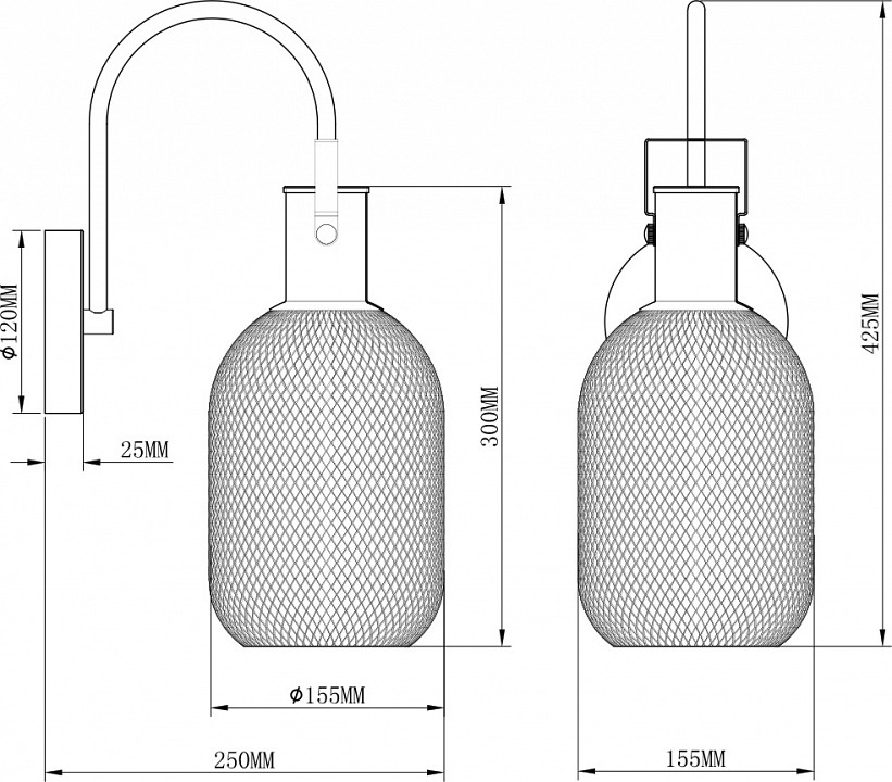 Бра Moderli Alina V2800-1W - 1