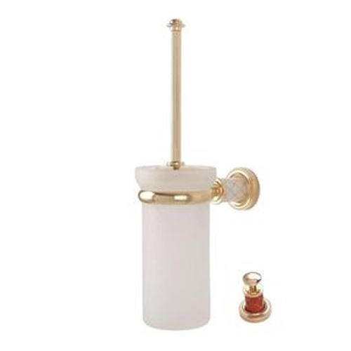 Ершик настенный Boheme Murano золото с красным 10913-R-G - 0