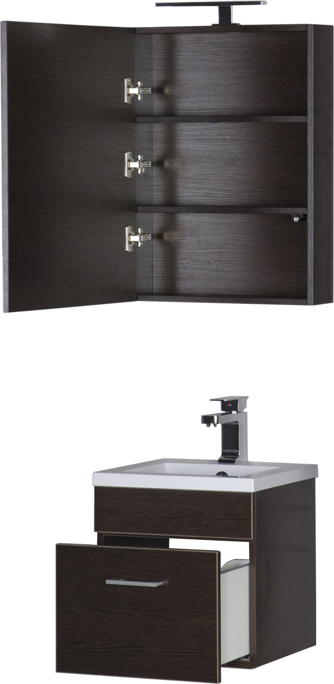 Тумба для комплекта Aquanet Нота 50 венге 00159093 - 26