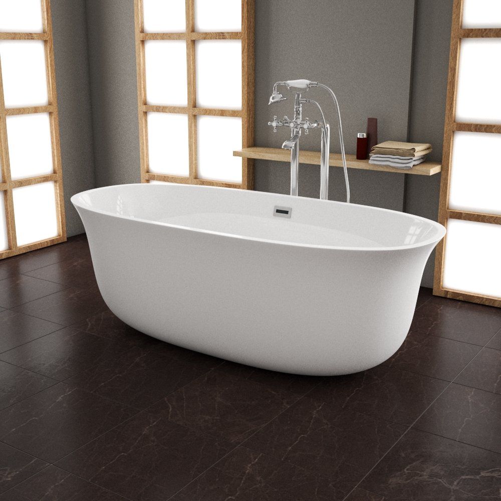 Акриловая ванна Grossman GR-1201 166x75 - 1