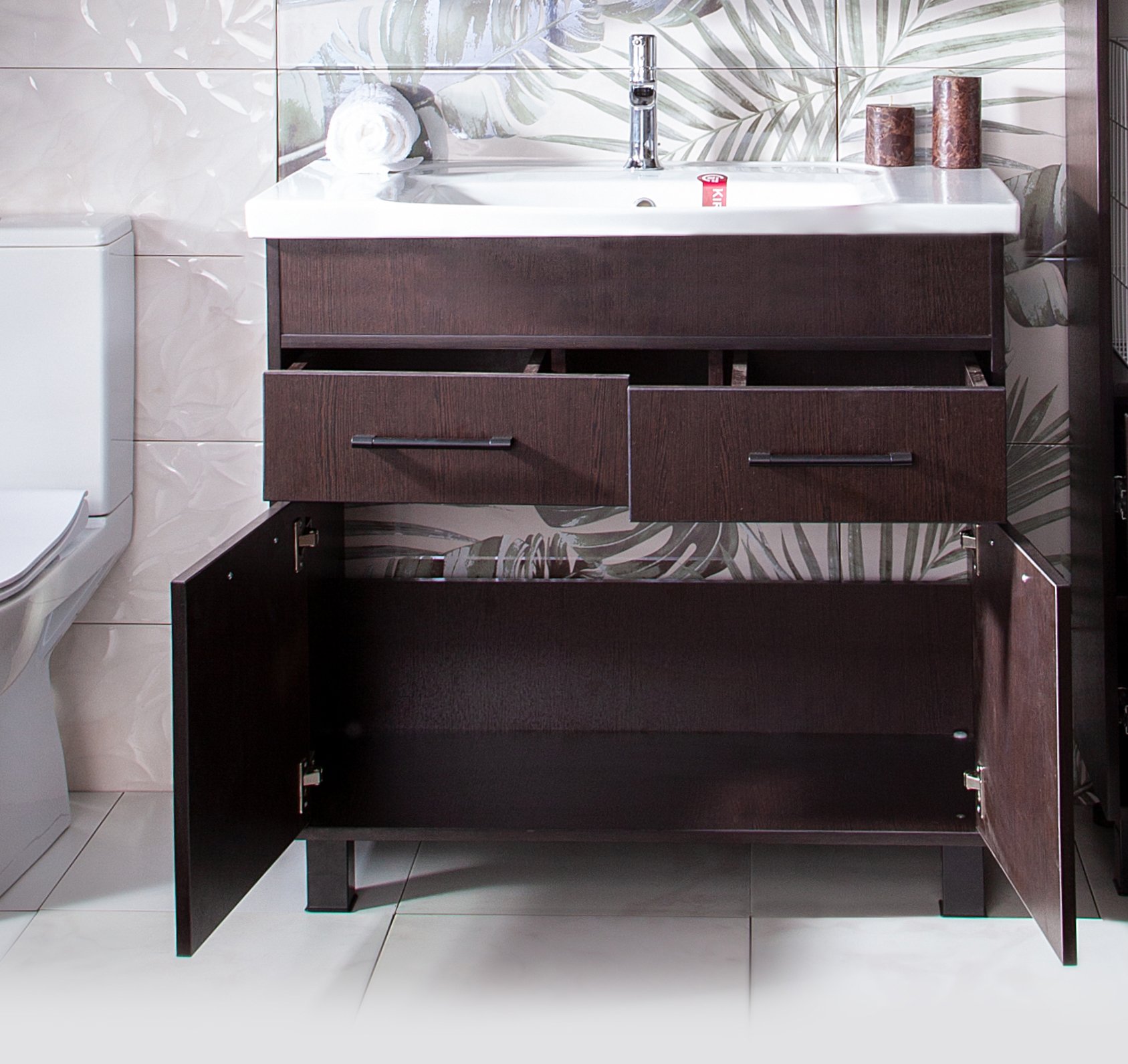 Тумба для комплекта Бриклаер Чили 90 венге С 4627125415128 - 2