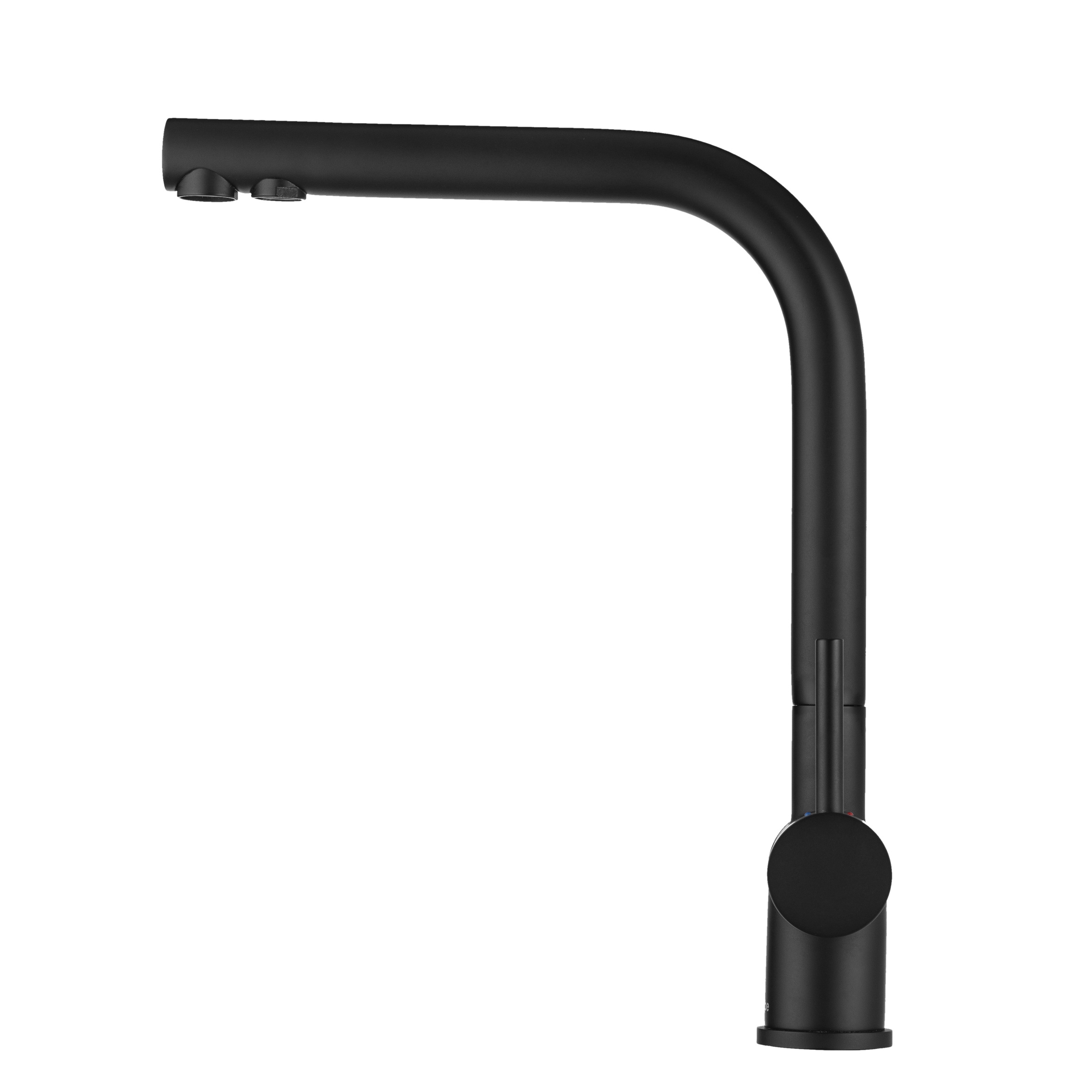 Смеситель для кухни Swedbe Selene Plus черный матовый  8144B - 1