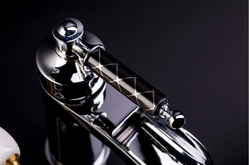 Смеситель для ванны Boheme Vogue бронза с черным 203-MR-B - 1