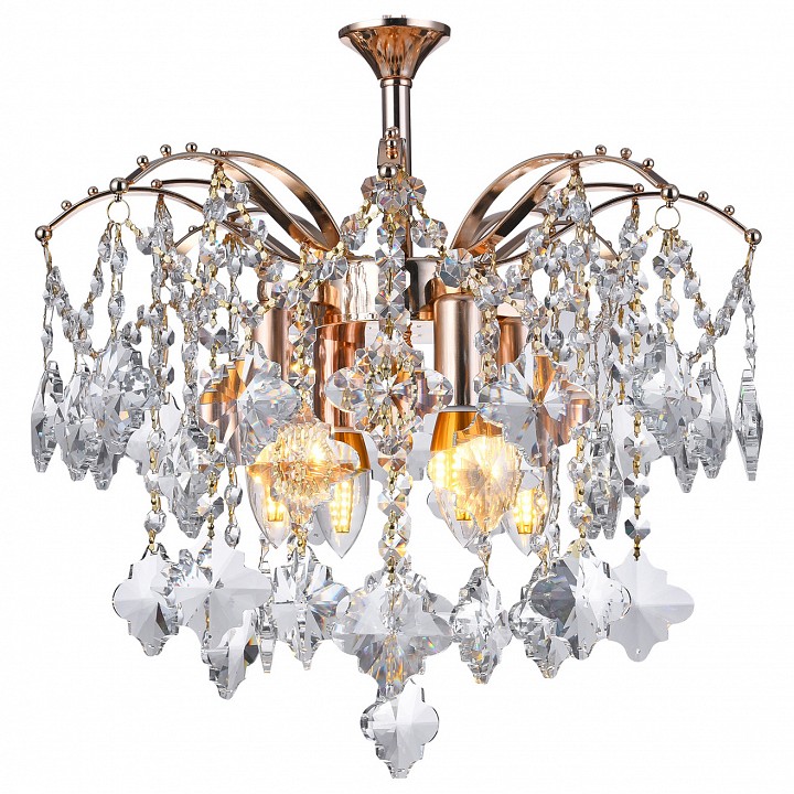 Подвесная люстра Natali Kovaltseva Morgana MORGANA 81426/4C GOLD - 0