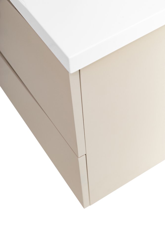 Тумба с раковиной BelBagno Marino 100 бежевый матовый - 6