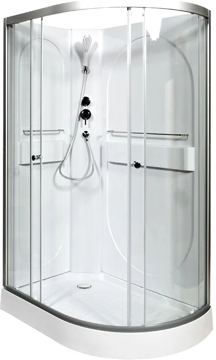 Душевая кабина L 120х80 без крыши  L602LN - 0