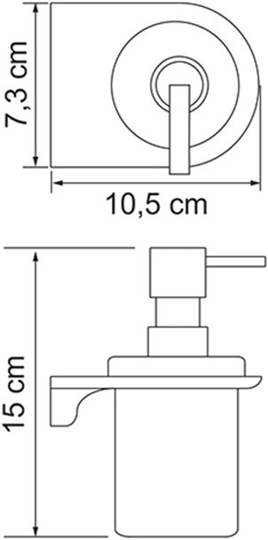 Дозатор Wasserkraft Kammel K-8399white - 5