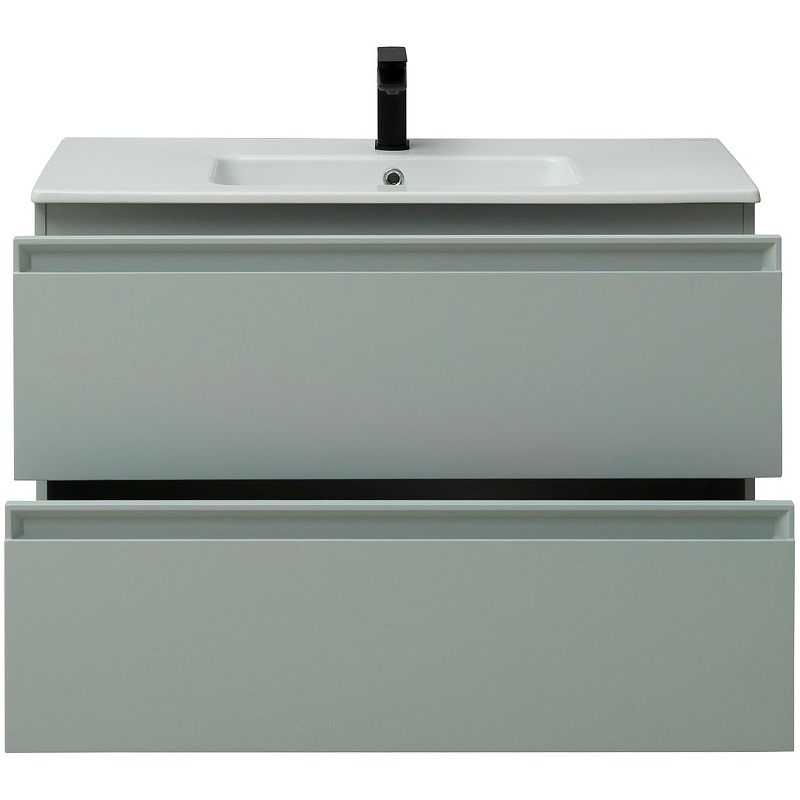 Тумба под раковину Allen Brau Eclipse 100 светло - зеленый матовый 1.E1003.PWM - 5