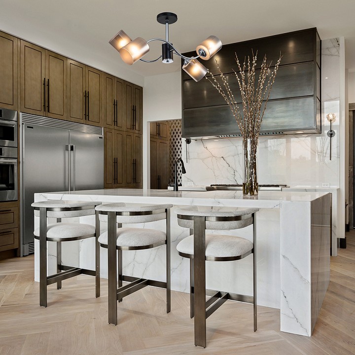 Люстра на штанге Escada Smog 661/4PL - 1