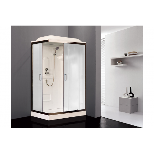 Душевая кабина Royal Bath HP 120х80 R профиль хром стекло матовое RB8120HP1-M-CH-R - 1