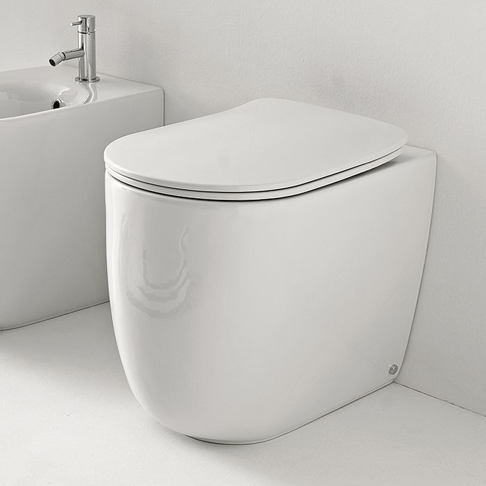 Унитаз приставной Kerasan Nolita белый  531801 - 1