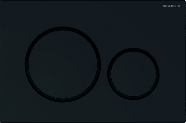 Кнопка смыва Geberit Sigma 20 черная 115.882.DW.1 - 0