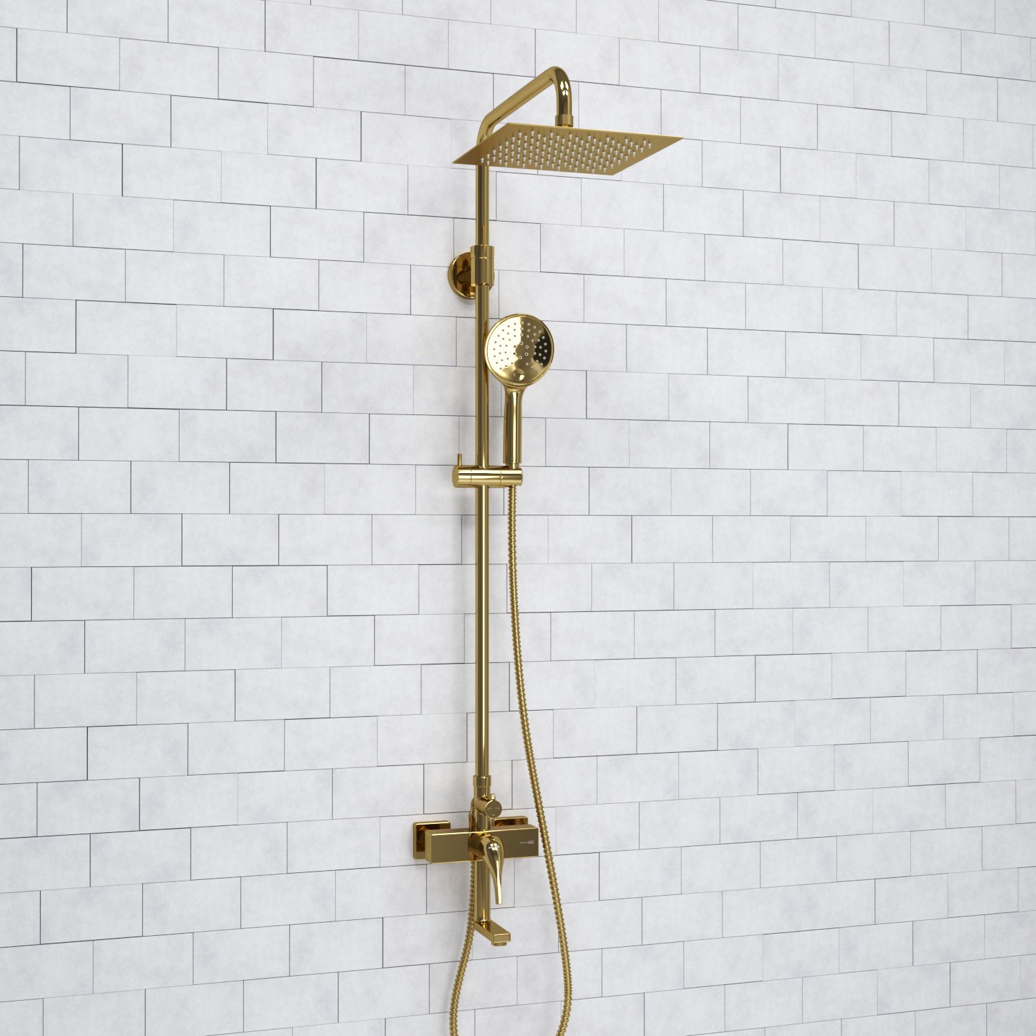 Душевая система WasserKraft 25 золото A171.256.207.PG - 1