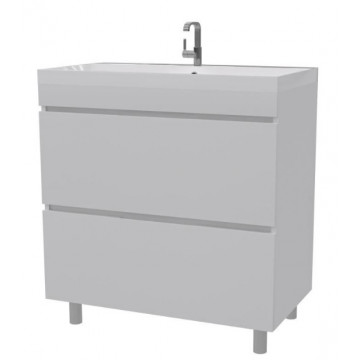 Тумба под раковину напольная Stella Polar Памелла 70 белая SP-00000634 - 0