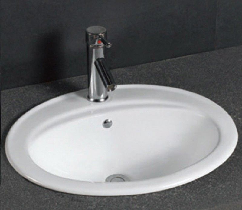 Раковина встраиваемая CeramaLux N 56 см белый  9413 - 3