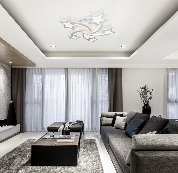 Потолочная люстра Natali Kovaltseva Smart home LED LAMPS 81213 - 5