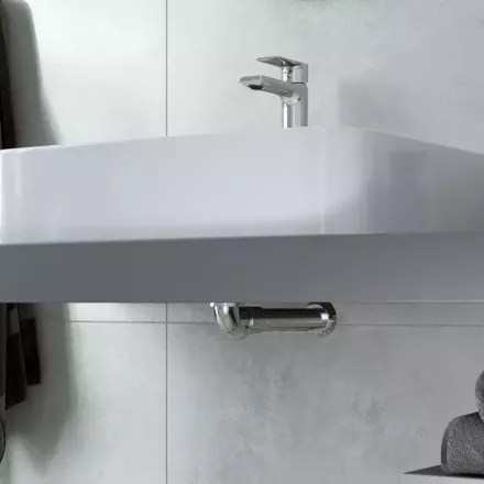 Сифон для раковины Excellent с трубой хром INPU.8075537P.CR - 1