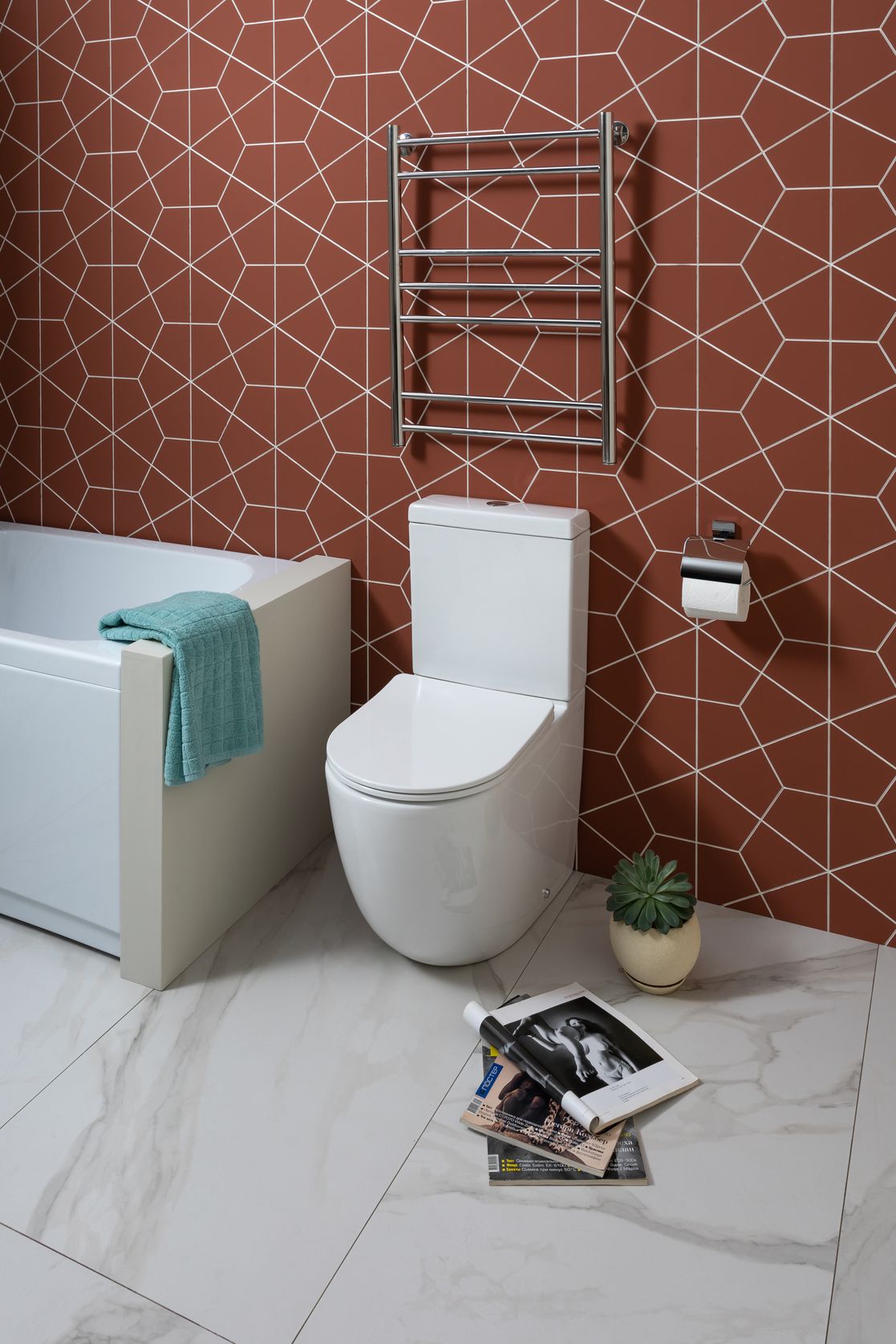 Cetus 2.0 C1 Чаша с сидением (Soft Close-SLIMSEAT) для унитаза напольного с Rimless (243538) - 3