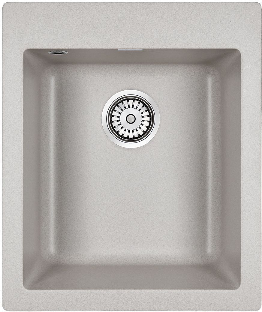 Мойка кухонная Paulmark Leer PM104249-GR серый - 0