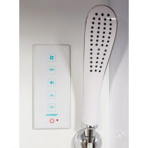 Душевая кабина Deto L 120х80 с электрикой, хром  L520REL - 2