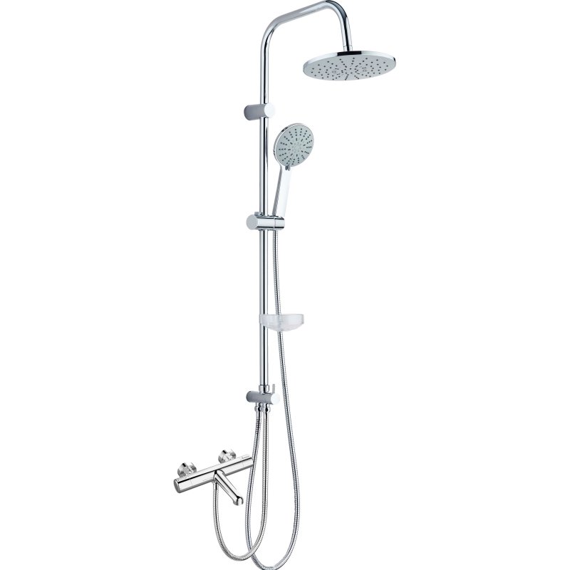 Душевая система Agger Thermo хром глянцевый A2493500 - 0