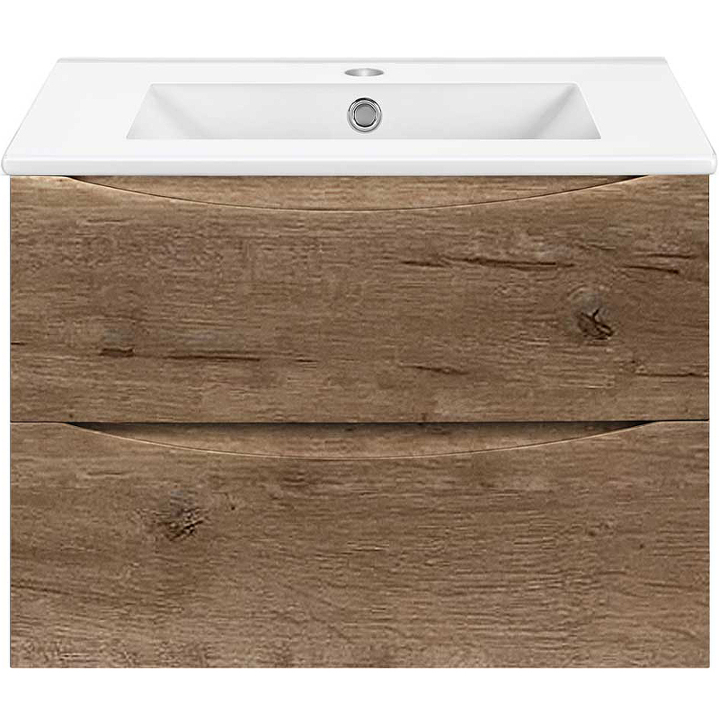 Тумба под раковину Vincea Mia Slim 70 светлое дерево VMC-2MC700S1VO - 0