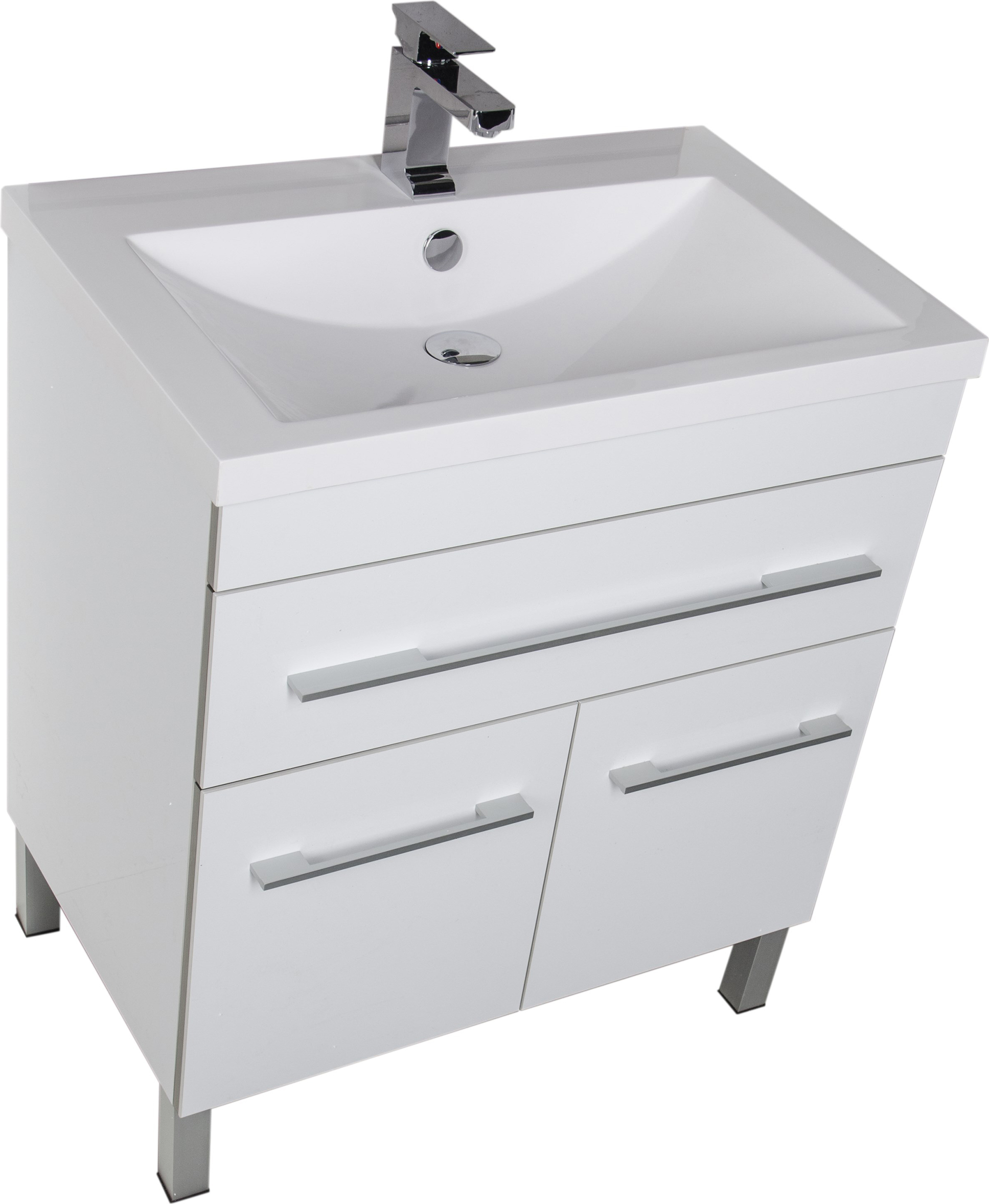 Мебель для ванной Aquanet Верона 75 белая, 1 ящик, 2 двери 182706 - 6