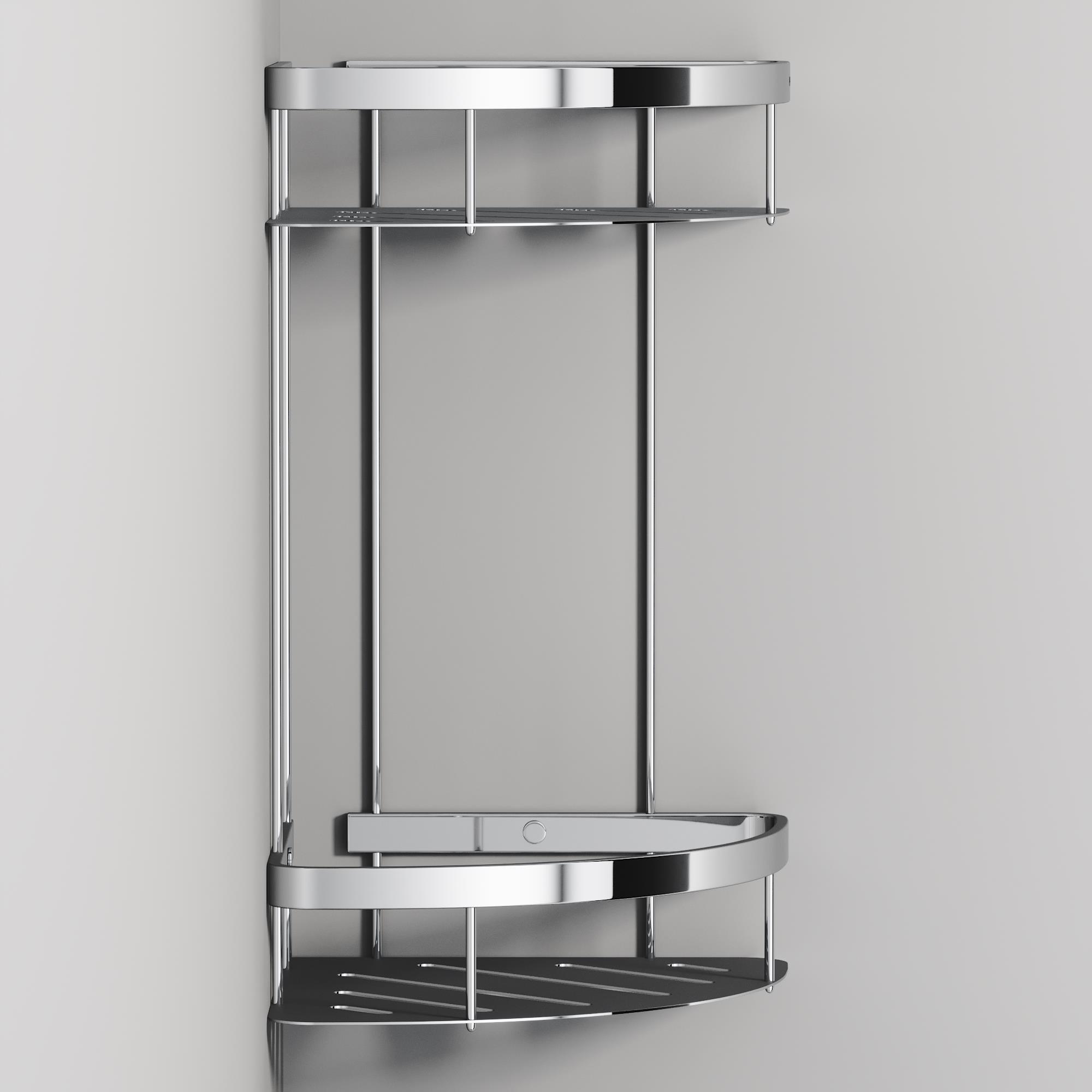 Полка AM.PM Sense L A7454200 2-ярусная, хром - 2