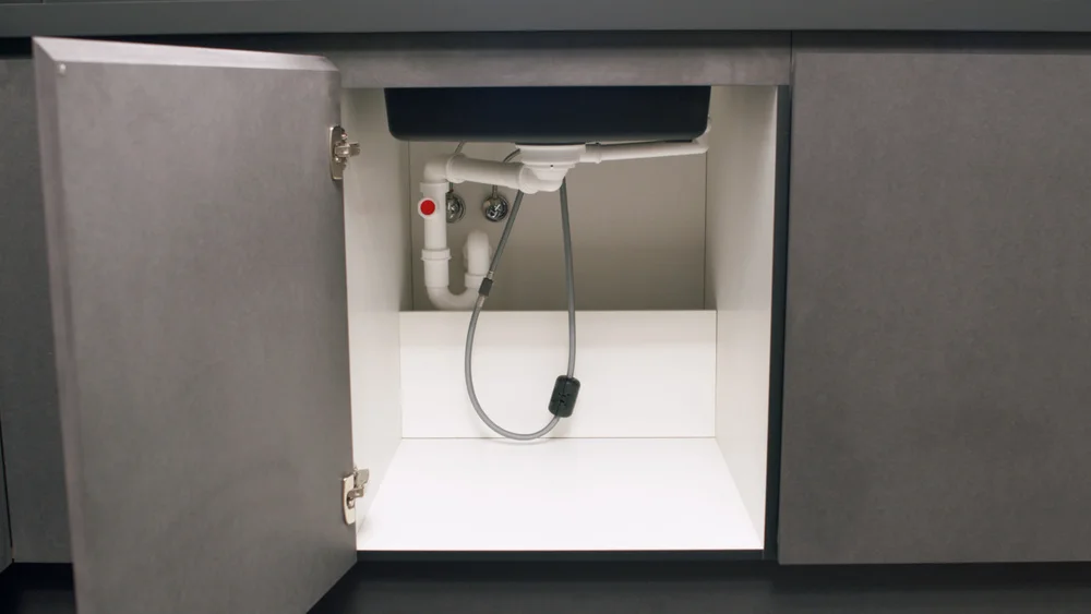 Смеситель для кухни Hansgrohe Zesis M33 с вытяжным душем черный матовый 74800670 - 6