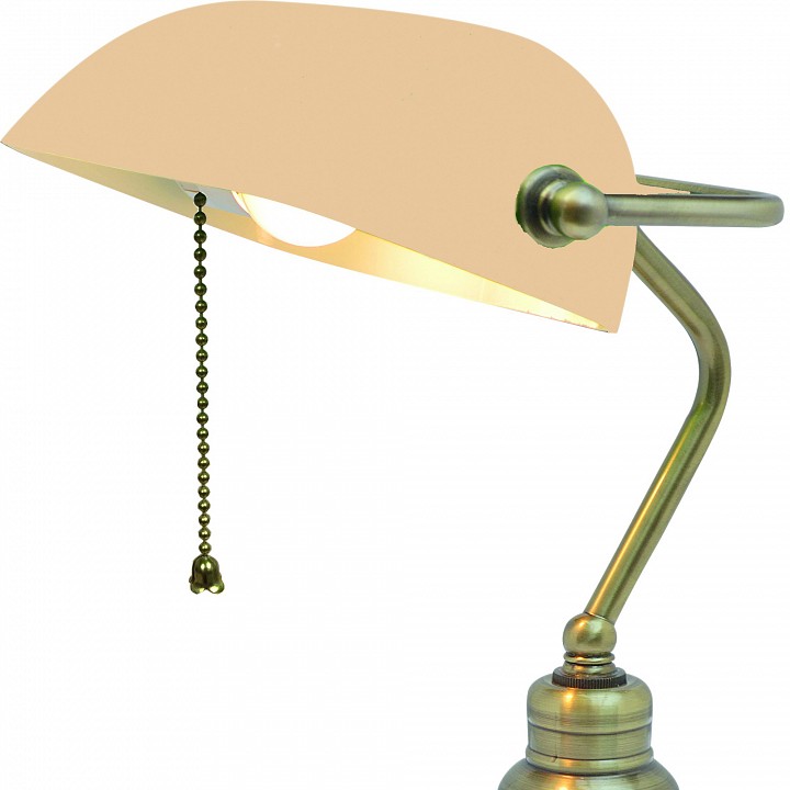 Настольная лампа офисная Arte Lamp Banker A2493LT-1AB - 1