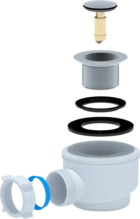 Сифон для поддона Triton Е410CL, Щ0000012875 - 0