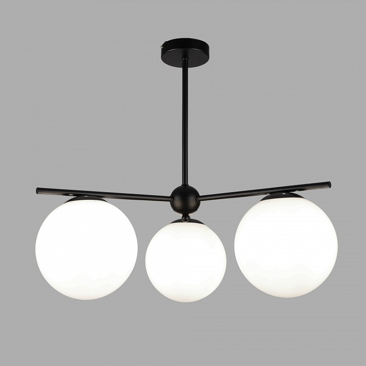 Люстра на штанге Eurosvet Marbella 60147/3 черный - 0