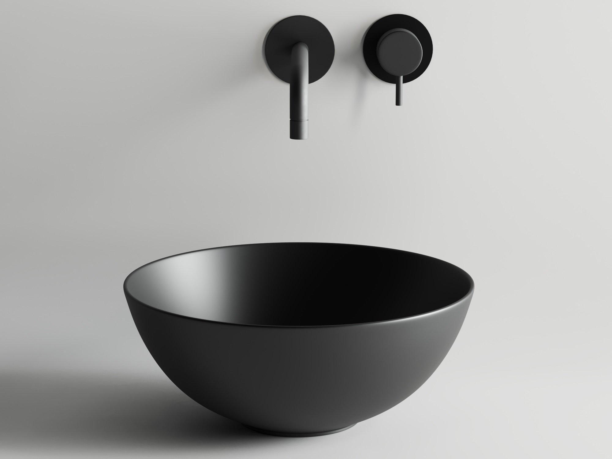 Рукомойник Ceramica Nova Element черный матовый CN6004 - 2