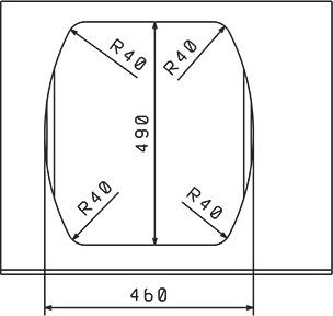 Мойка кухонная Florentina Нире 480 песочный 20.190.B0480.107 - 2