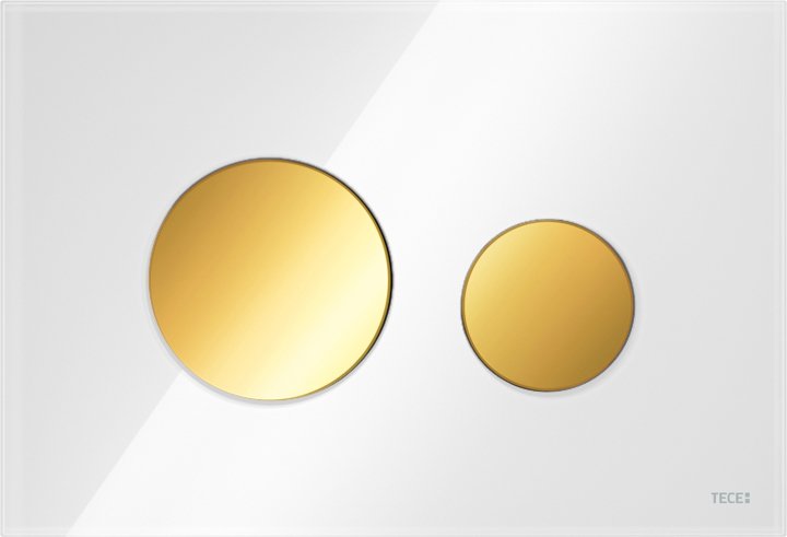 Кнопка смыва TECE Loop Modular 9240668 золото без лицевой панели - 2