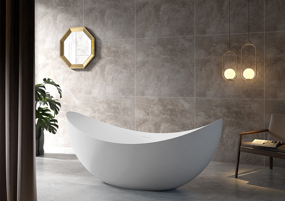 Акриловая ванна ABBER 180х80 белый  AB9333 - 1