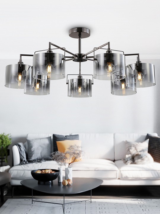 Люстра на штанге Rivoli Bonnie Б0055612 - 1