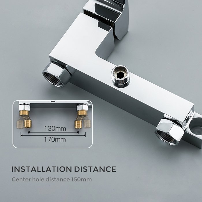 Смеситель с гигиеническим душем Gappo G2007 - 5