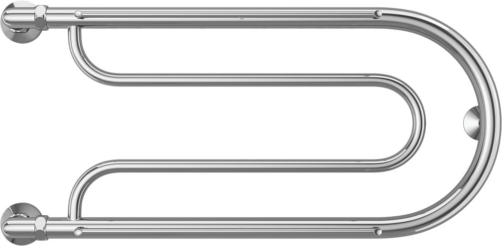 Водяной полотенцесушитель Terminus Фокстрот 320x700 Хром 4620768881251 - 0
