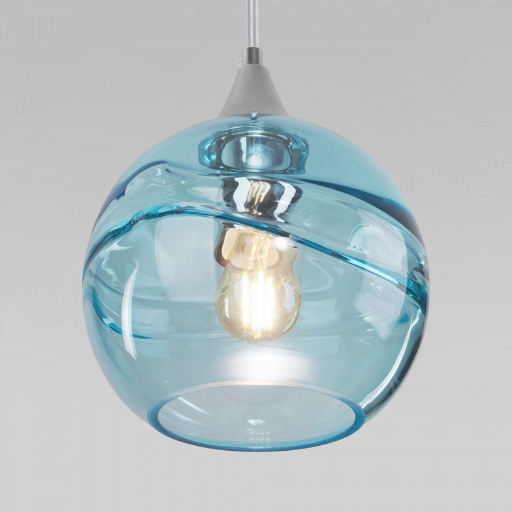 Подвесной светильник Eurosvet Lotus 50221/1 голубой - 1