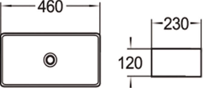 Рукомойник SantiLine SL-1100 - 1