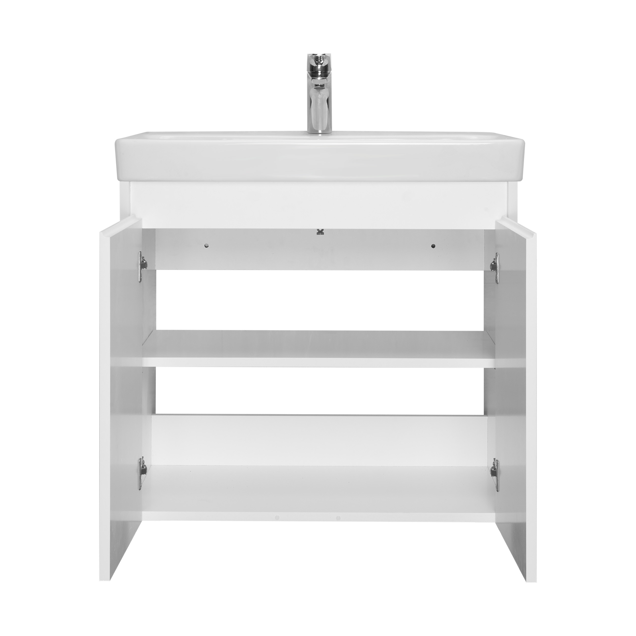 Тумба с раковиной Aquaton Сканди Doors 70 белый 1A2789K0SD010 - 4