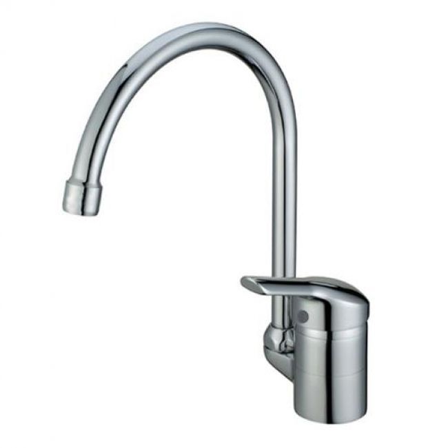 Смеситель Kaiser Athlete 19044 для кухонной мойки, хром - 0