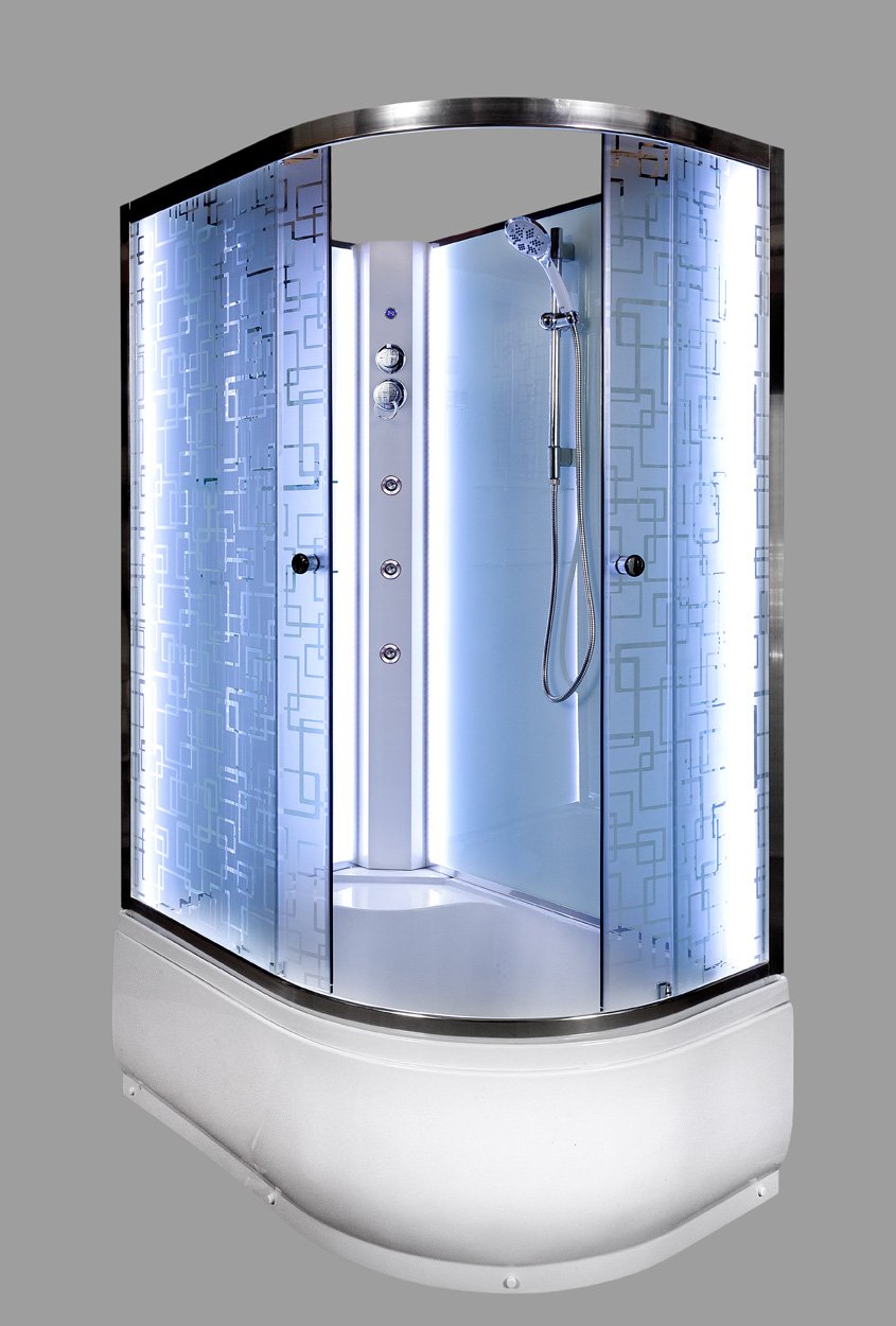 Душевая кабина Deto ЕМ4511L N LED с гм. EM4511LNLED+GM - 0