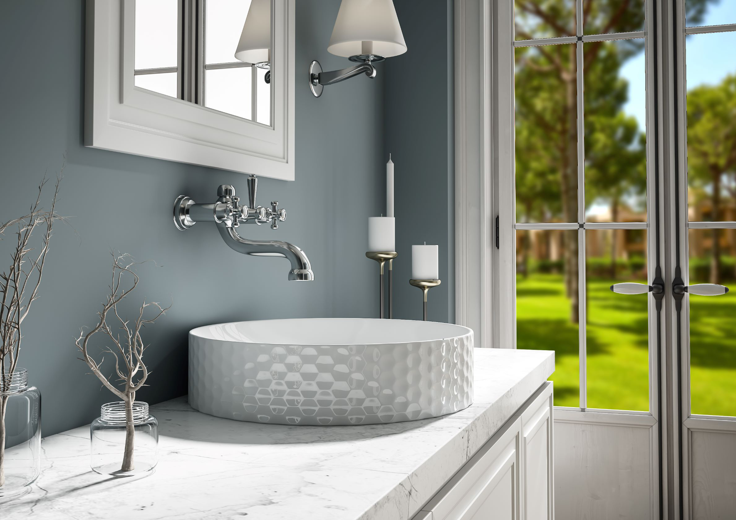 Раковина STWORKI накладная 40 3044-KL - 5