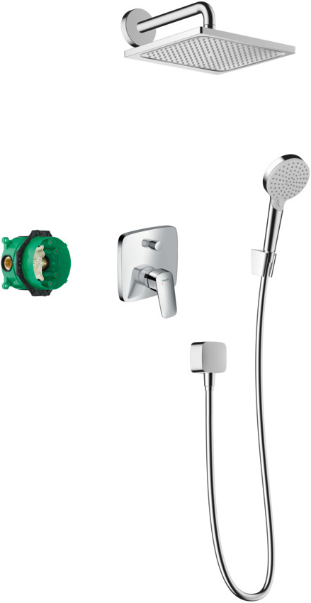 Душевой комплект Hansgrohe Crometta E 27957000 - 0