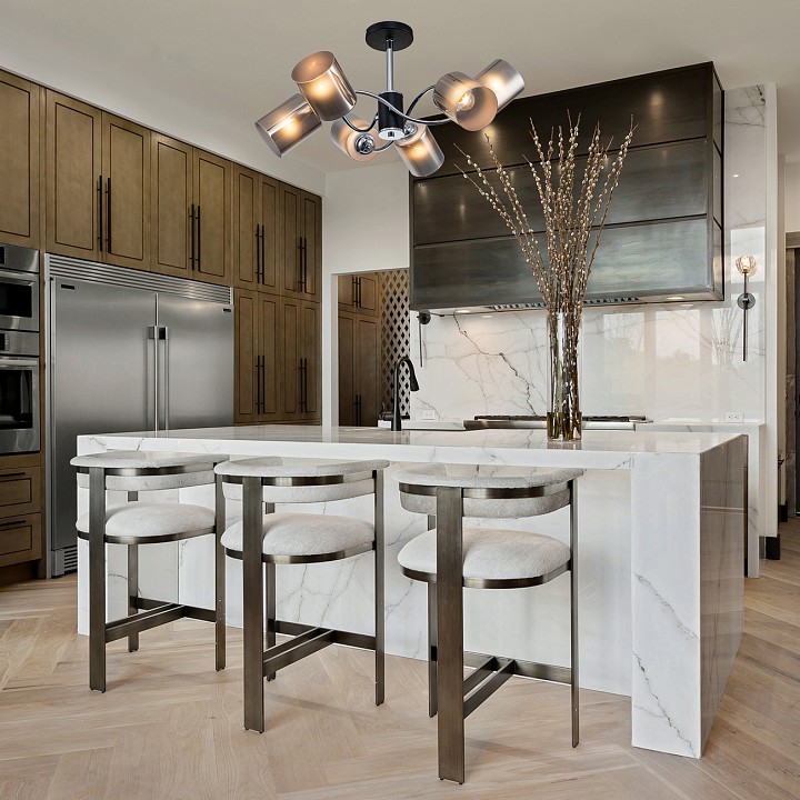 Люстра на штанге Escada Smog 661/6PL - 1