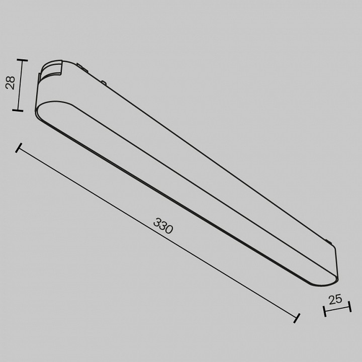 Накладной светильник Maytoni Basis TR080-1-18W4K-W - 3
